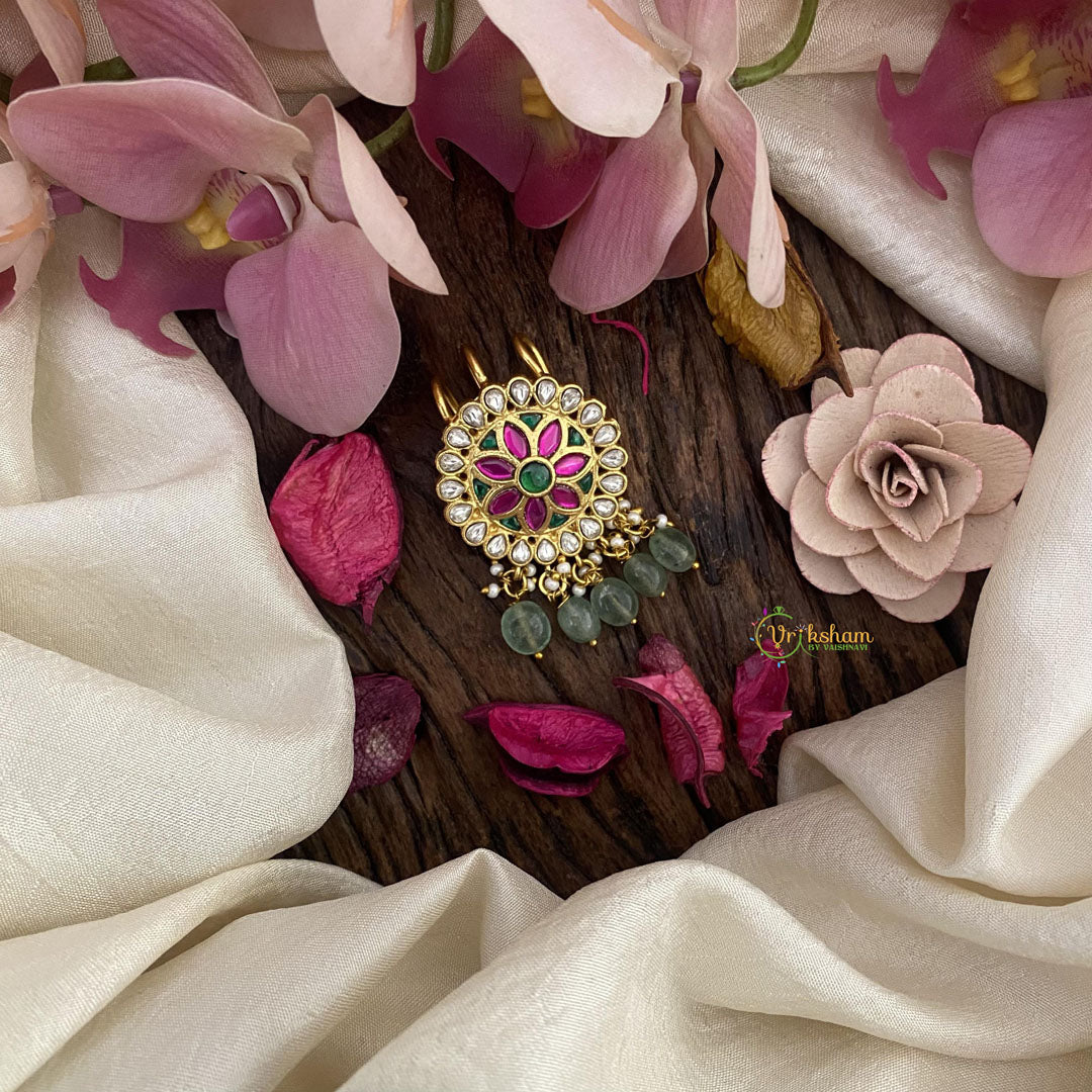 Floral Jadau Kundan Juda Pin-Jada Billai-J2458