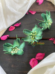 Aqua Green Flower Bridal Hair Accessory-H152