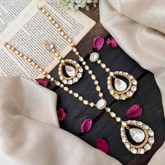 Premium Mossanite Pendant Short Neckpiece -M007