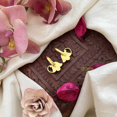 Vriksham Padmavathi Style Kundan Jadau Press Bugadi-Red White-J3762