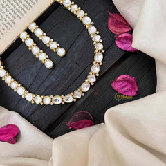 Premium Mossanite Short Neckpiece -M030