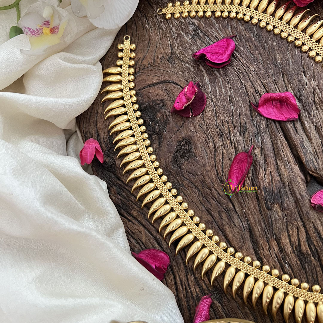 Vriksham Traditional Mullai Mottu Mala Long Neckpiece-G19900