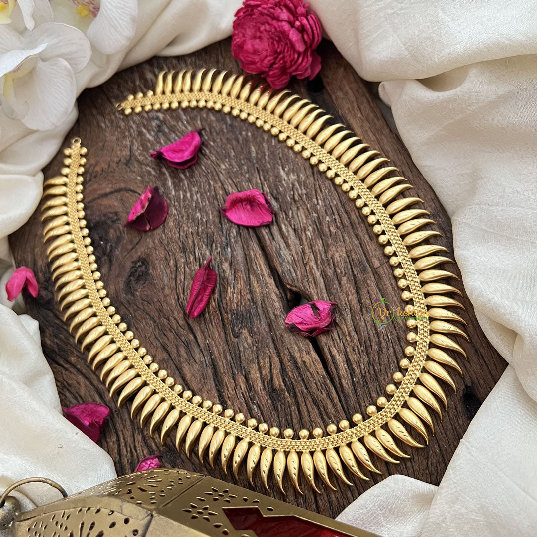 Vriksham Traditional Mullai Mottu Mala Long Neckpiece-G19900