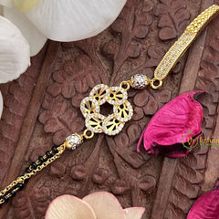 Vriksham Elegant chain with Flower Mangalsutra Bracelet-G18013