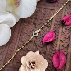 Vriksham Designer  Gold Chain Ad stone Mangalsutra Bracelet-G18010