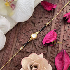 Vriksham Ganga Jamuna style Round Stone Mangalsutra Bracelet-G18001
