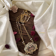 Designer 90's Style AD Stone Pendant Chain-G15454