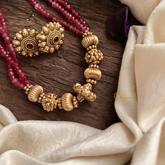 Simple Gold Alike Beaded Mala-G15051