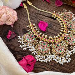 Elegant Jadau Kundan Guttapusalu-Rice Pearl-J2324