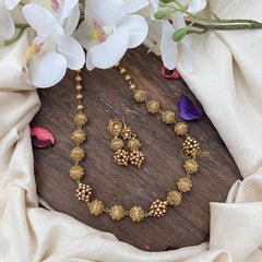 Premium Gold Look Alike Beaded Mala-G15016