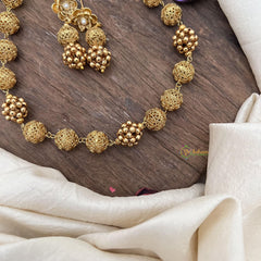 Premium Gold Look Alike Beaded Mala-G15016