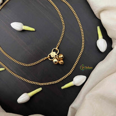 Vriksham Antique Chain Gold Style Anklet-G21234