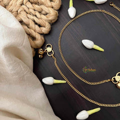 Vriksham Antique Chain Gold Style Anklet-G21234