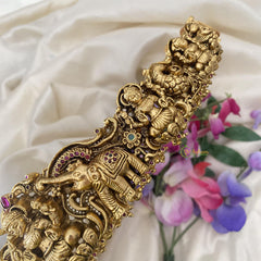 Vriksham Exclusive Lakshmi Bridal Hipbelt-Golden Bead-G15765