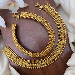 Vriksham Elegant Gold Look  Bridal Anklet-G21243