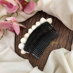 Vriksham Mallipoo Jasmine Hair With Pollens Comb Pin-HF-H1029