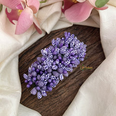 Vriksham Artificial Mogra Buds Hair Clip-Lavender-HF-H1054