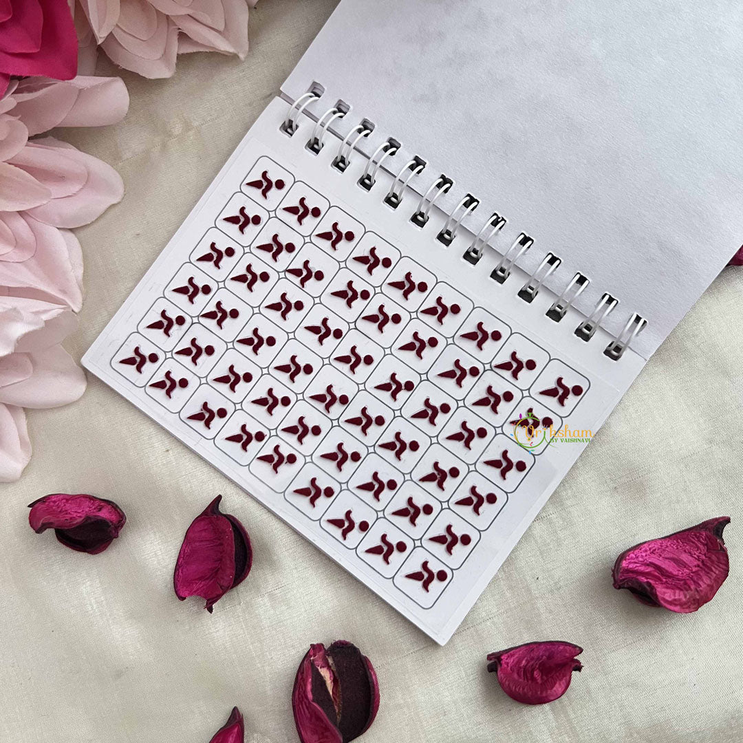 Vriksham Classic Plain Chand Bindi Book-BB321