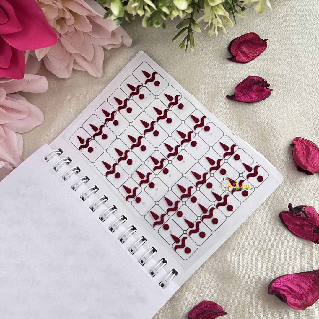 Vriksham Classic Plain Chand Bindi Book-BB321