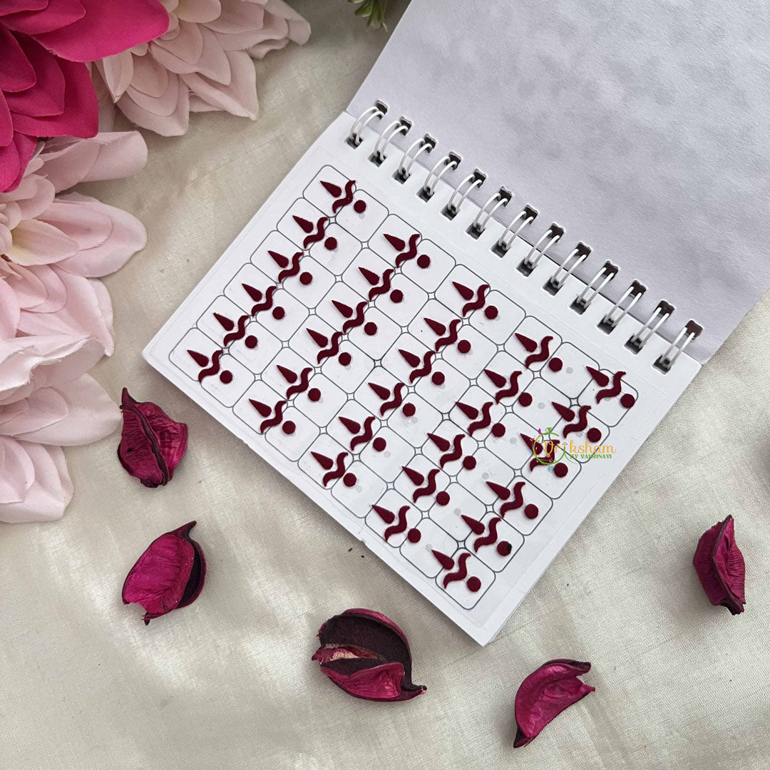 Vriksham Classic Plain Chand Bindi Book-BB321