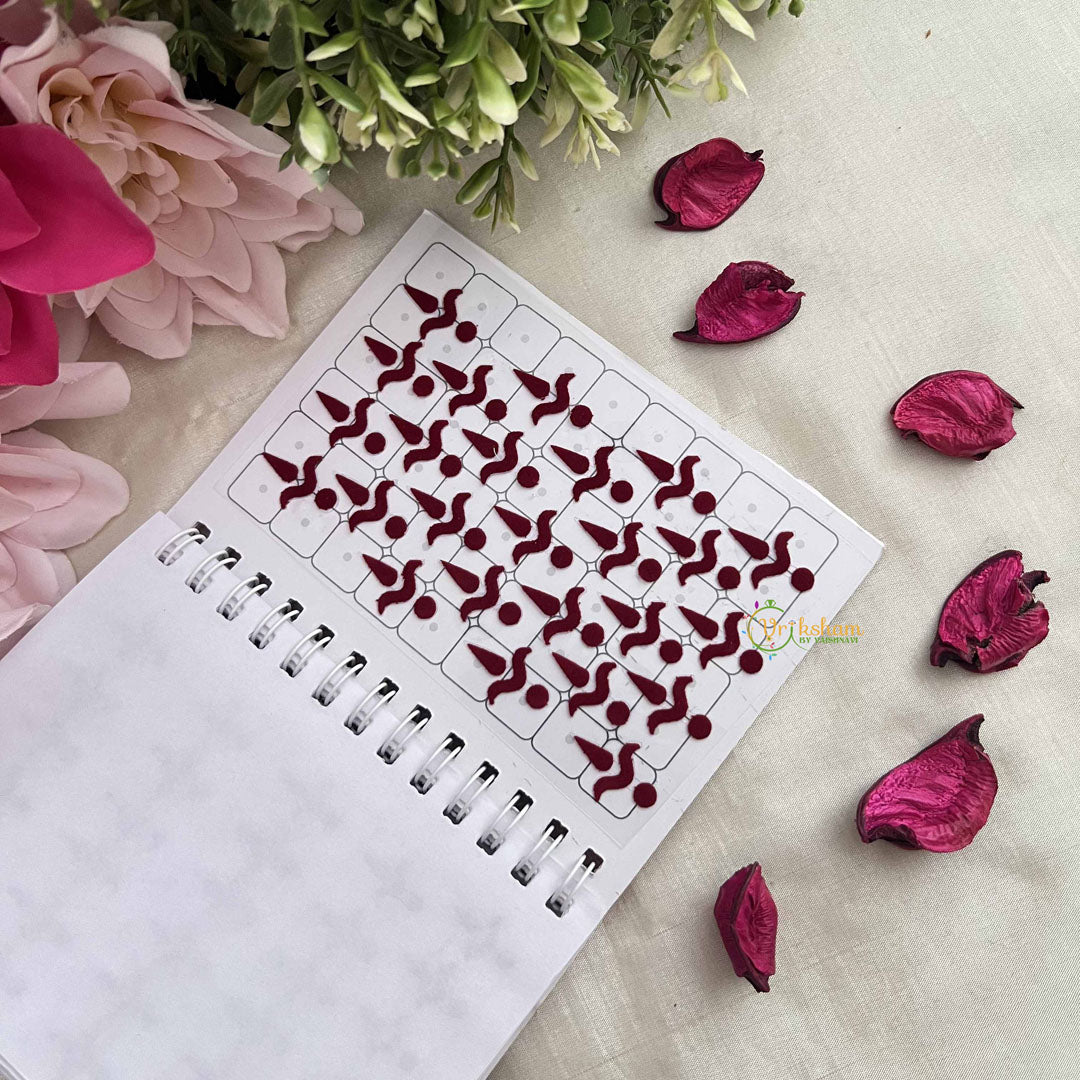 Vriksham Classic Plain Chand Bindi Book-BB321