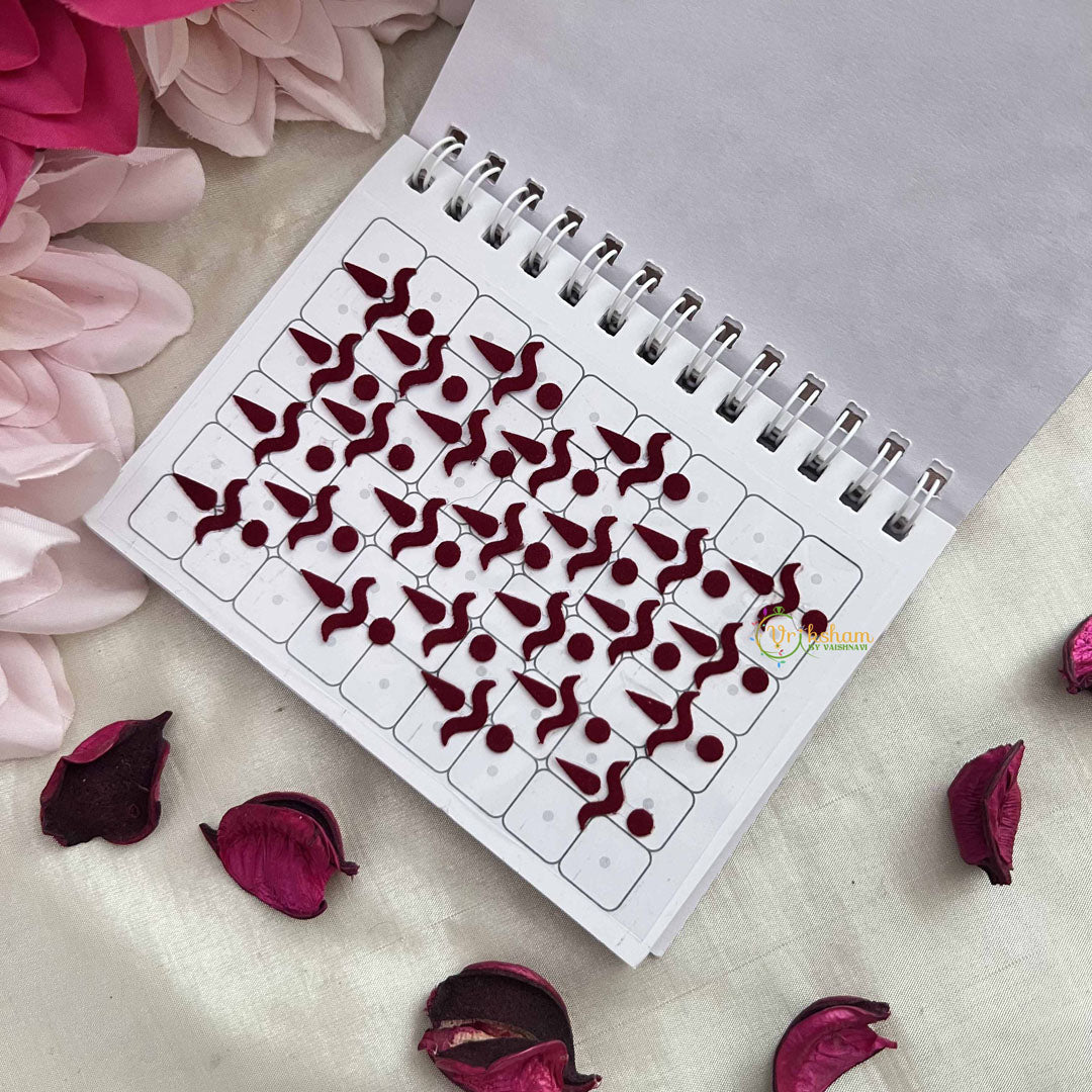 Vriksham Classic Plain Chand Bindi Book-BB321