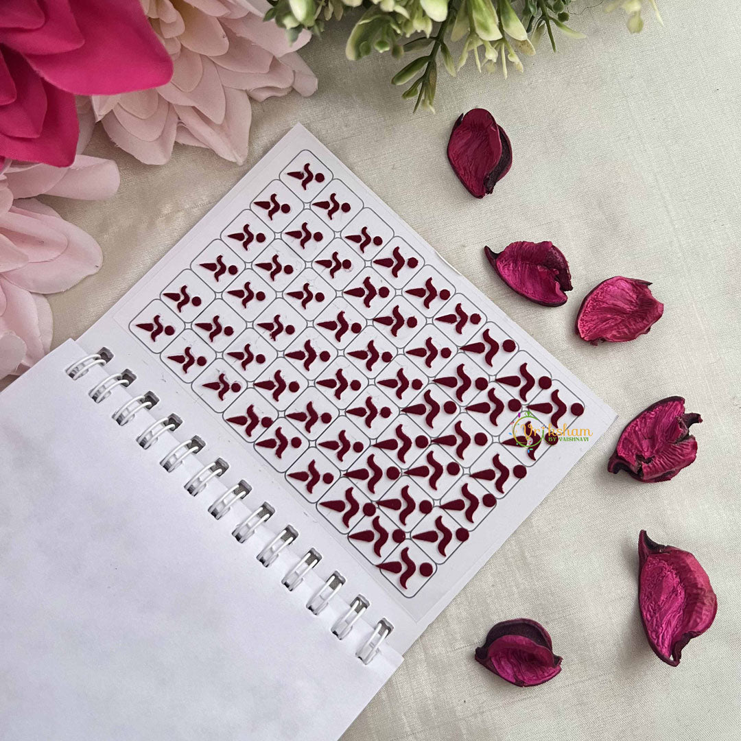 Vriksham Classic Plain Chand Bindi Book-BB321