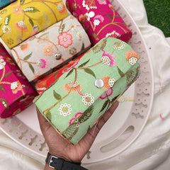 Return Gift Round Bangle Box-8 Inch-6 Pieces Set-RG308