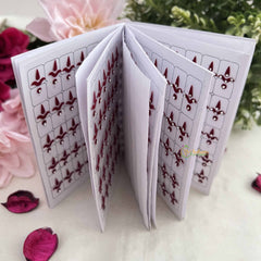 Vriksham Classic Plain Tilak White Stone Bindi Book-BB319