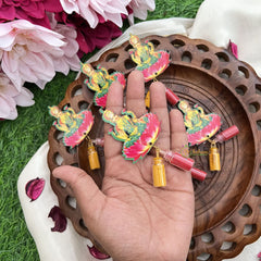 Return Gift Lakshmi Mata Blessing Pack With Kumkum & Haldi-Set Of 6-RG315