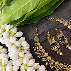 Vriksham Premium Kemp Short Neckpiece-G21298