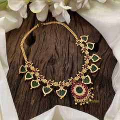 Traditional Kerala Palakka Short Neckpiece-G11370