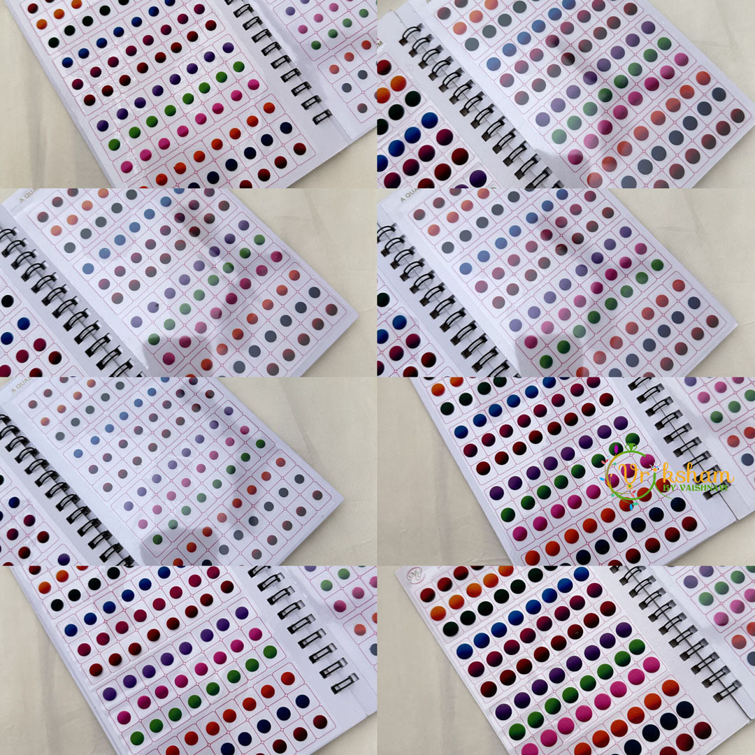 Designer Color Sticker Bindi Book-Navya Suhag-BB134