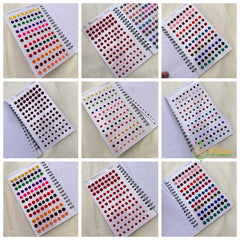 Double Shaded Color Sticker Bindi Book-Navya Suhag-BB133