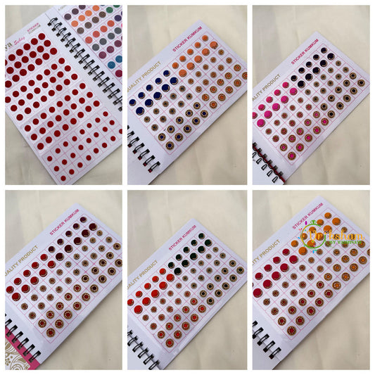 Stylish Cocktail Sticker Bindi Book-Navya Suhag-BB149