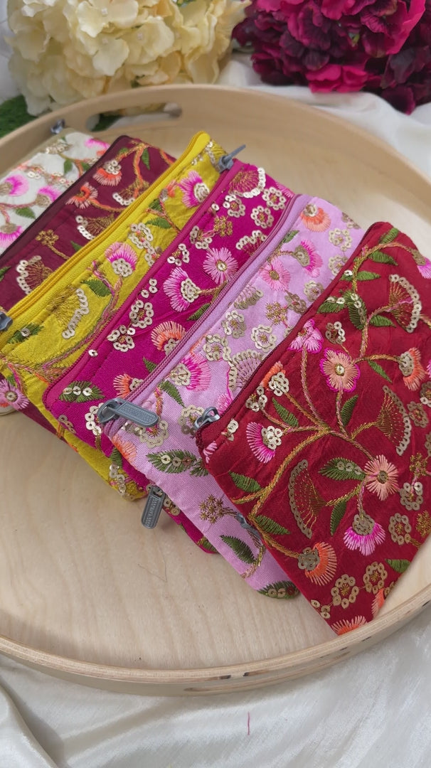 Return Gift Pouches-Zipper-6 pieces Set-RG124