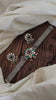 Silver Look Alike Jadau Kundan High Neck Choker -Turquoise and Red -J1831