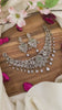 Bridal Victorian Diamond Choker-Pastel Green-VV1550