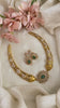 Elegant AD Stone Hasli Neckpiece-Green-G12192