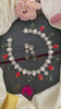 Fancy Victorian Diamond Choker-Red Green-VV1546