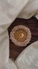 Antique Cluster Pearl Billai- Paisley Bun Billai -Red -G10366