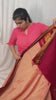 Skin With Red Border -Kalyani Cotton Saree - VS3741