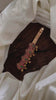 Premium Gold Look Alike Hair clip -Gold Bead-Red Green-G11265