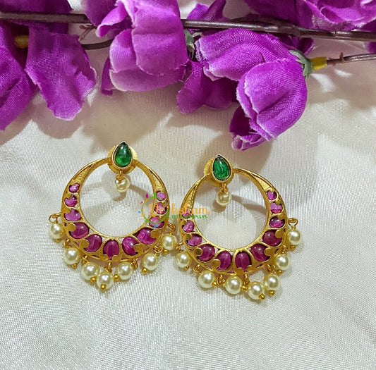 Party Wear Chandbali Danglers -G2151