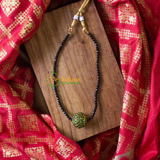 Rudraaksh Pendant - Green-G286