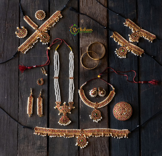 Kids Kemp Bhrathanatiyam Jewellery-G212