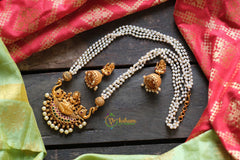 Lakshmi Pearl Pendant Chain-G726
