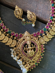 Lakshmi Antique Neckpiece with earrings-G168