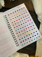 Round Plain Sticker Bindi Book-Navya Long-BB116