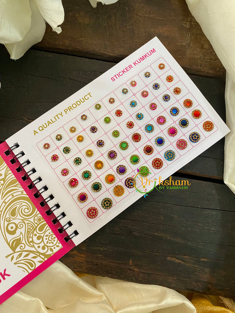 Cocktail Stone Sticker Bindi Book-Navya Short-BB120